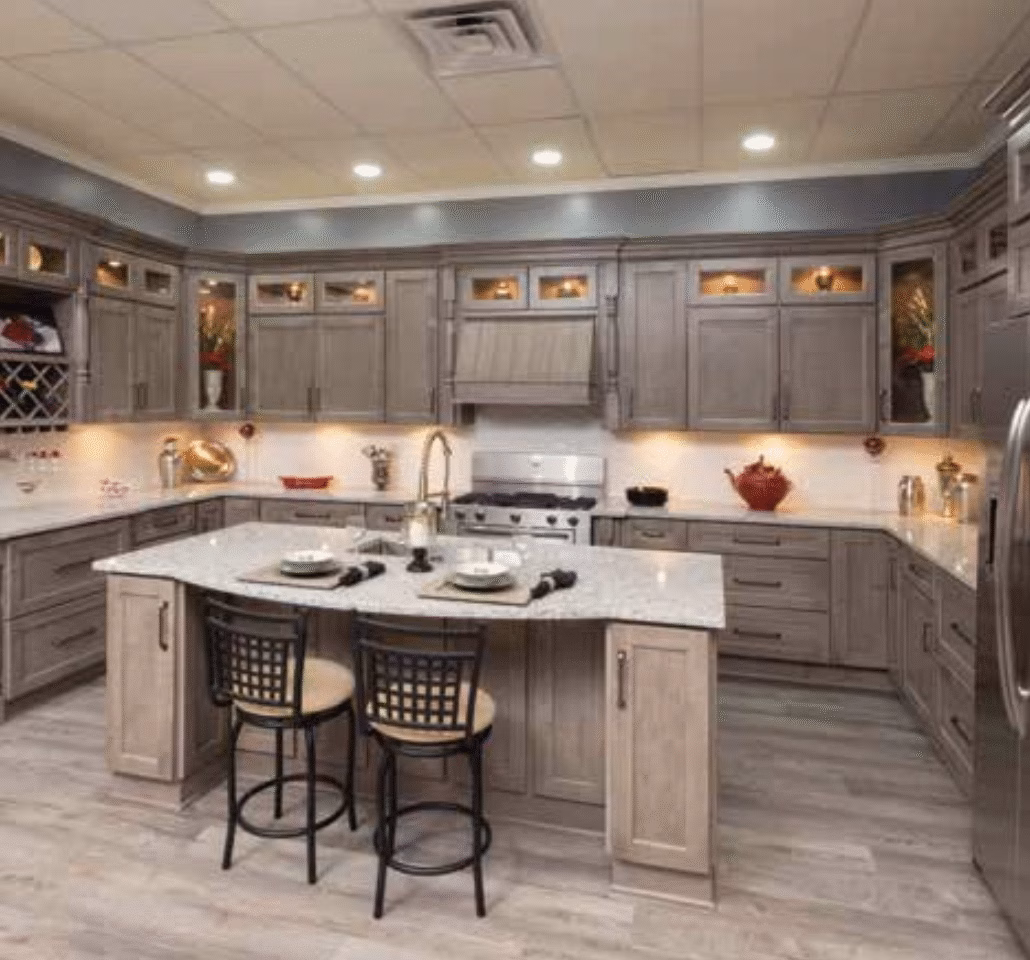 Winchester Grey Nuvelle Cabinets